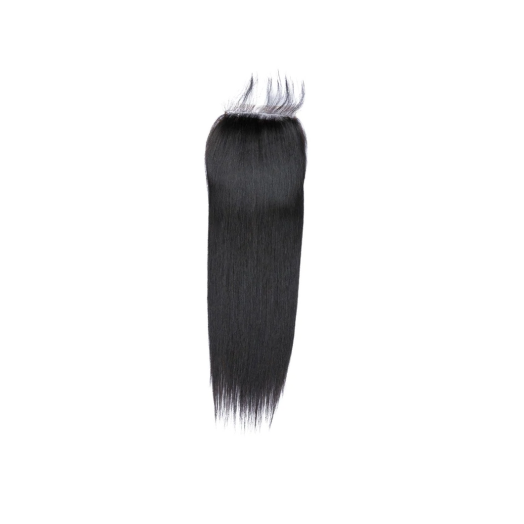 CLOSURES: 5x5 Transparent Straight Lace Closure