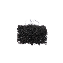 Load image into Gallery viewer, FRONTALS: 13x5 Transparent Curly Wave Frontal
